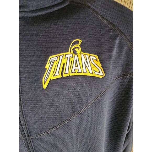 Under armour Tennessee Titans size large L full zip game day jacket Mens EUC - Picture 3 of 7